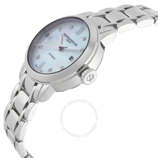 Baume Et Mercier, Classima Automatic Diamond Mother of Pearl Ladies Watch