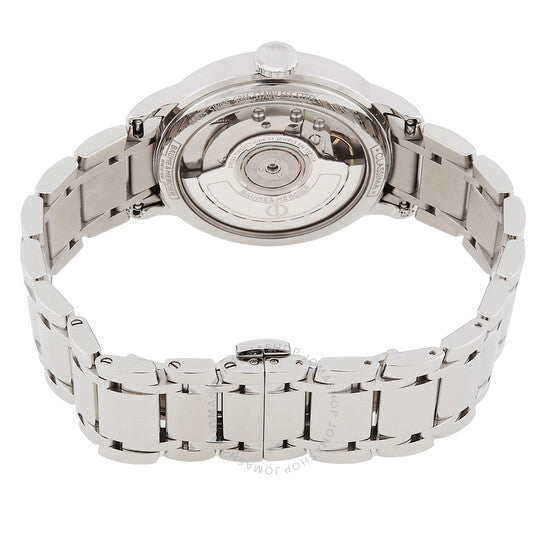 ساعة بوم إي ميرسييه كلاسيما أوتوماتيكية بمينا فضي للسيدات