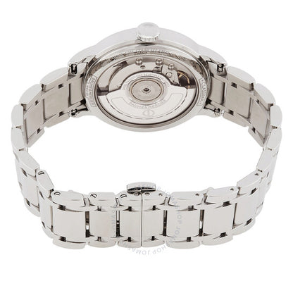 ساعة بوم إي ميرسييه كلاسيما أوتوماتيكية بمينا فضي للسيدات