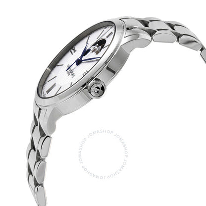 ساعة بوم إي ميرسييه كلاسيما أوتوماتيكية للرجال بمينا فضي