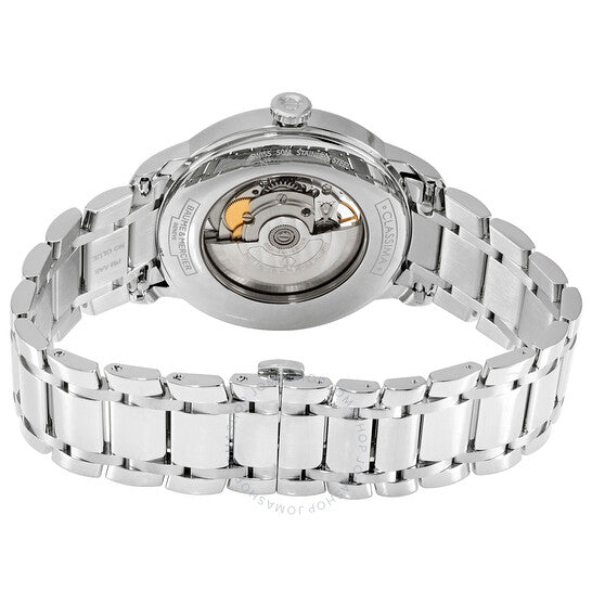 ساعة بوم إي ميرسييه كلاسيما أوتوماتيكية للرجال بمينا فضي