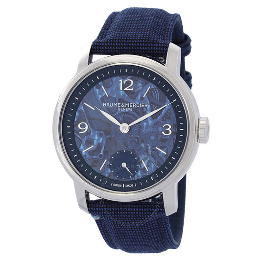 Baume Et Mercier, Classima Hand Wind Blue Dial Men's Watch