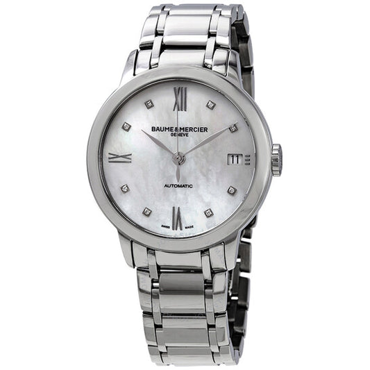 Baume et Mercier, Classima Automatic Diamond Ladies Watch 10496