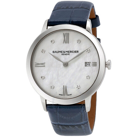 Baume Et Mercier, Classima Mother of Pearl Diamond Dial Ladies Watch