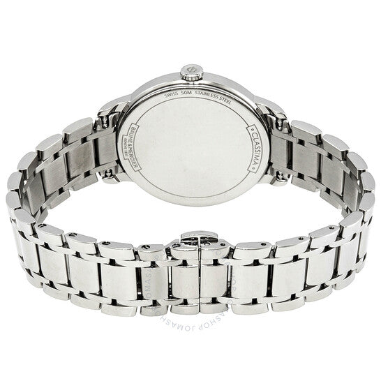 ساعة بوم إي ميرسييه كلاسيما كوارتز بمينا زرقاء للنساء