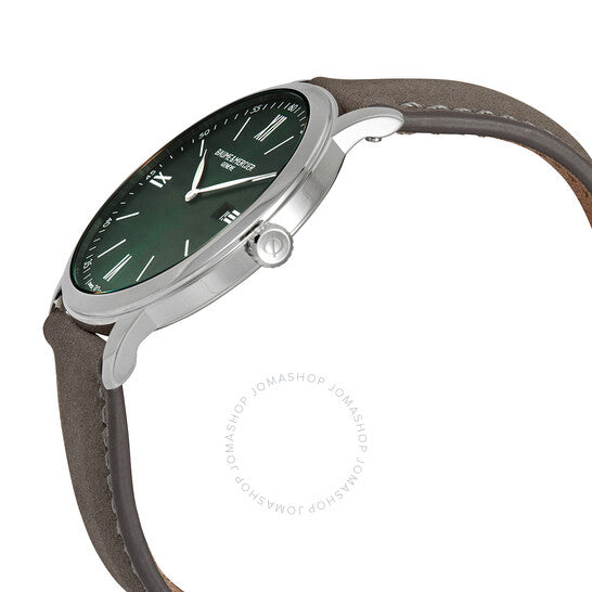 ساعة رجالية من باوم إي ميرسييه كلاسيما كوارتز بمينا خضراء