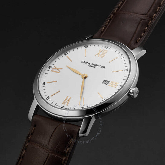 ساعة رجالية من طراز Baume Et Mercier، Classima Quartz Silver Dial