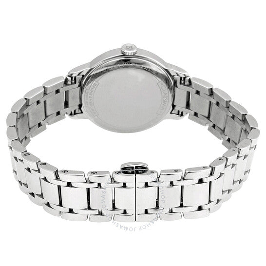 ساعة بوم إي ميرسييه كلاسيما كوارتز بمينا بيضاء للسيدات