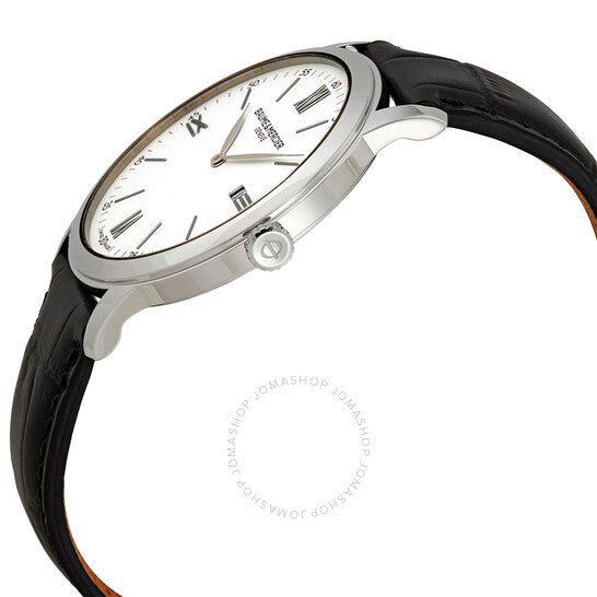 ساعة رجالية من بوم إي ميرسييه كلاسيما بمينا أبيض 42 مم