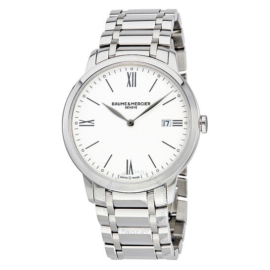 Baume Et Mercier, Classima White Dial Men's Watch 10354