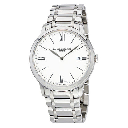 Baume Et Mercier, Classima White Dial Men's Watch 10354