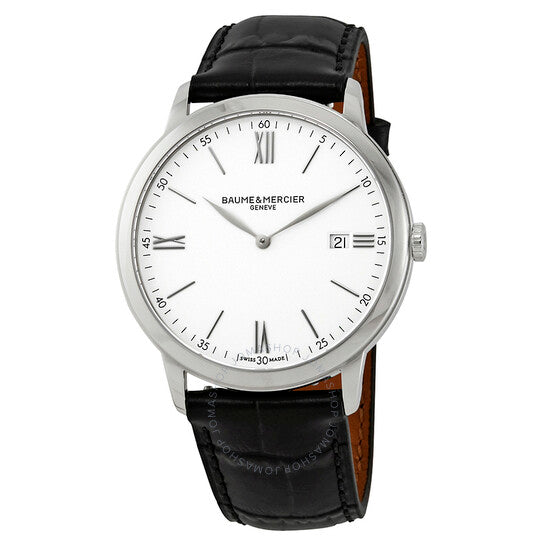 Baume Et Mercier, Classima White Dial 40mm Men's Watch 10323
