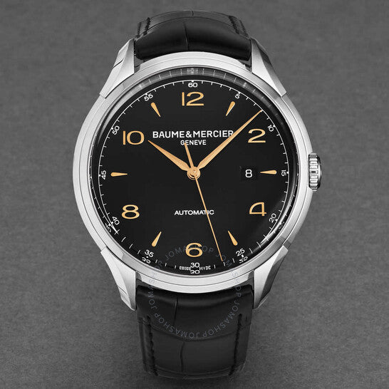 Baume Et Mercier, Clifton Automatic Black Dial Men's Watch