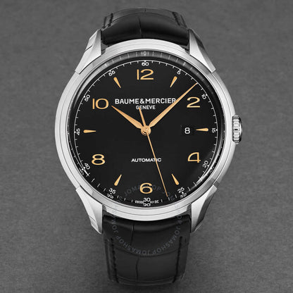 Baume Et Mercier, Clifton Automatic Black Dial Men's Watch