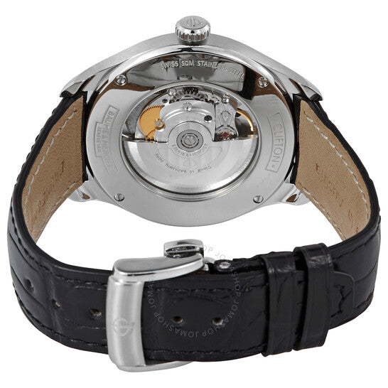 ساعة بوم إي ميرسييه كليفتون أوتوماتيكية للرجال بمينا أسود