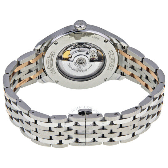 Baume Et Mercier, Clifton Automatic Black Dial Two-Tone Men's Watch 10210