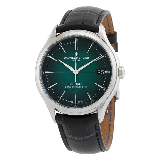 Baume Et Mercier, Clifton Automatic Green Dial Men's Watch