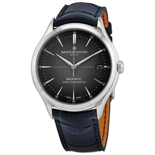 Baume Et Mercier, Clifton Automatic Grey Dial Men's Watch 10550