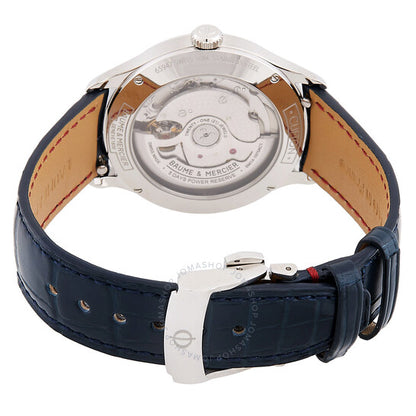 Baume Et Mercier, Clifton Automatic Moon Phase Blue Dial Men's Watch