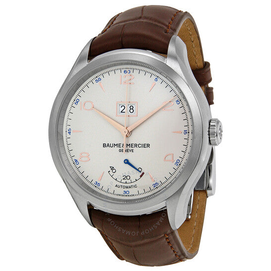 Baume Et Mercier, Clifton Automatic Silver Dial Men's Watch MO