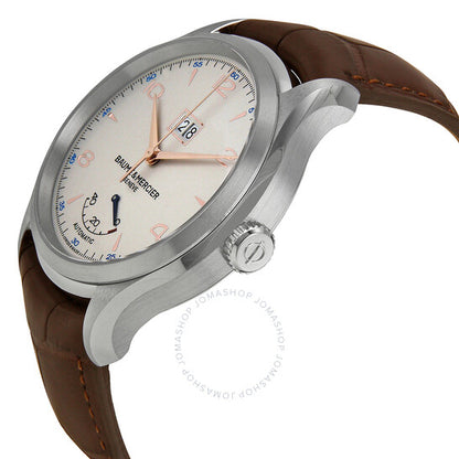 Baume Et Mercier, Clifton Automatic Silver Dial Men's Watch MO