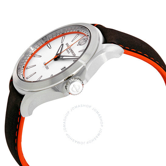 ساعة بوم إي ميرسييه كليفتون للرجال بمينا أبيض