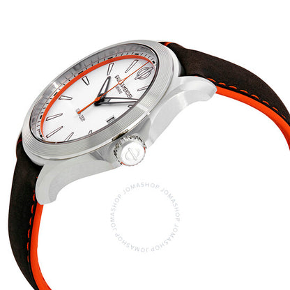 ساعة بوم إي ميرسييه كليفتون للرجال بمينا أبيض