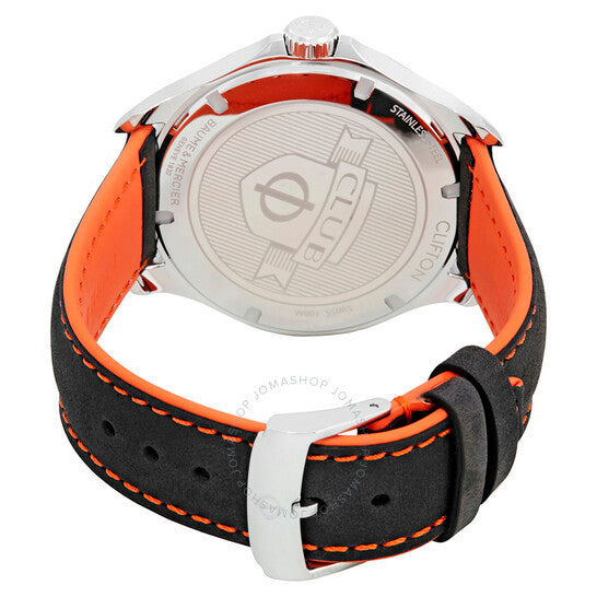 ساعة بوم إي ميرسييه كليفتون للرجال بمينا أبيض