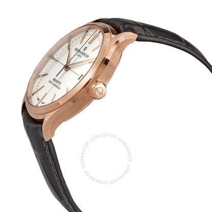 Baume Et Mercier, Clifton Baumatic Automatic White Dial Men's Watch