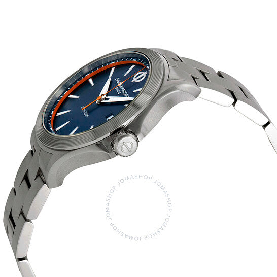 ساعة بوم إي ميرسييه كليفتون بلو دايال للرجال