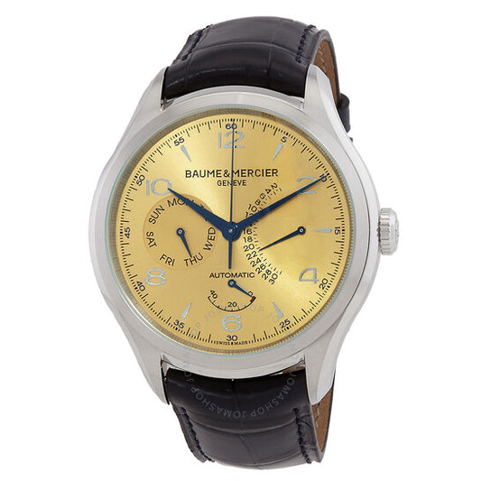 Baume Et Mercier, Clifton Champagne Dial Men's Watch