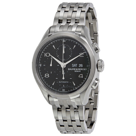 Baume Et Mercier, Clifton Chronograph Black Dial Men's Watch MO