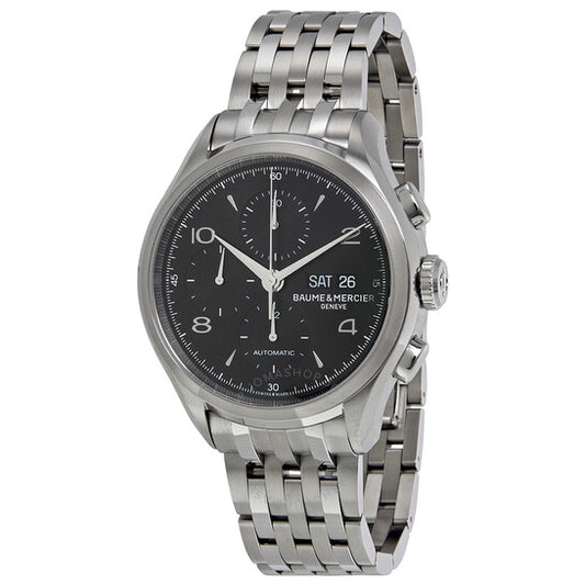 Baume Et Mercier, Clifton Chronograph Black Dial Men's Watch MO