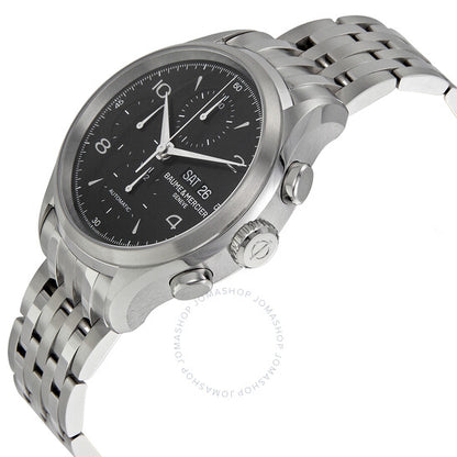 Baume Et Mercier, Clifton Chronograph Black Dial Men's Watch MO