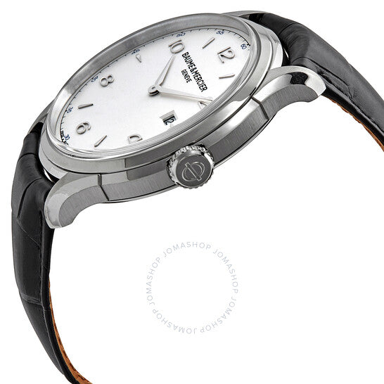 Baume Et Mercier, Clifton Date Silver Dial 45 mm Men's Watch