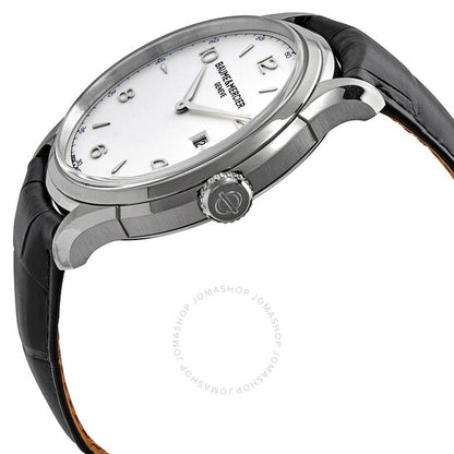 Baume Et Mercier, Clifton Date Silver Dial 45 mm Men's Watch