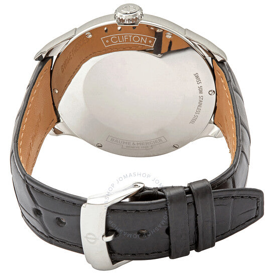 Baume Et Mercier, Clifton Date Silver Dial 45 mm Men's Watch