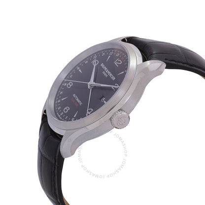 ساعة بوم إي ميرسييه كليفتون جي إم تي أوتوماتيكية بمينا أسود للرجال