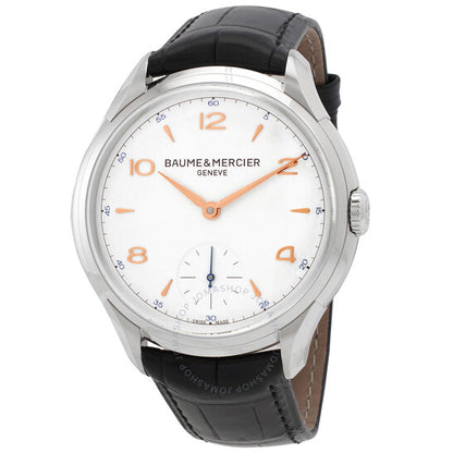 Baume Et Mercier, Clifton Hand Wind Silver Dial Men's Watch