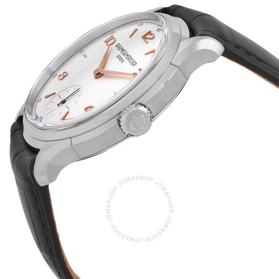 Baume Et Mercier, Clifton Hand Wind Silver Dial Men's Watch