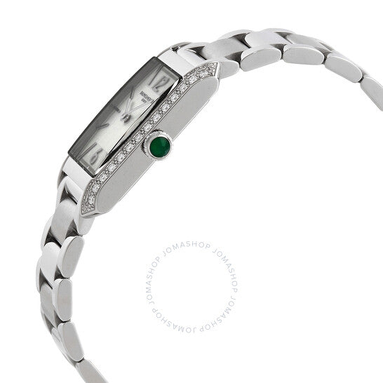 ساعة بوم إي ميرسييه هامبتون كوارتز دايموند فضية للنساء