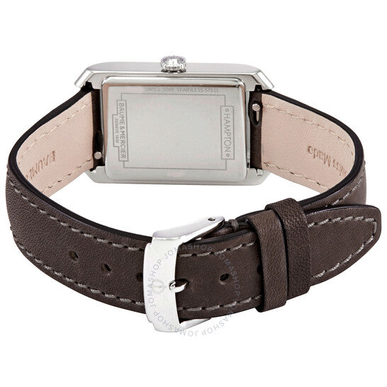 ساعة بوم إي ميرسييه، هامبتون كوارتز بمينا فضية للنساء