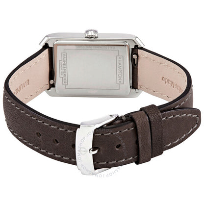 ساعة بوم إي ميرسييه، هامبتون كوارتز بمينا فضية للنساء