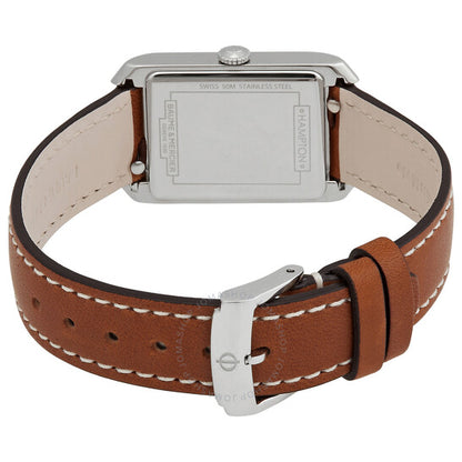 ساعة بوم إي ميرسييه، هامبتون كوارتز بمينا فضية للنساء، رقم 10472