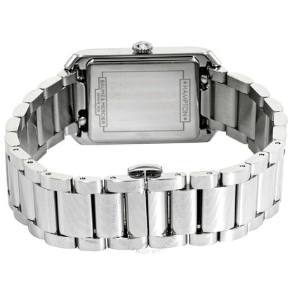 ساعة بوم إي ميرسييه، هامبتون كوارتز بمينا فضية للنساء