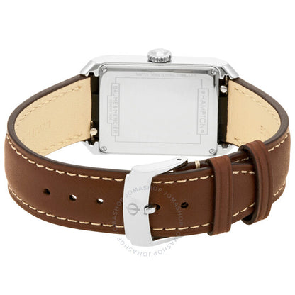 ساعة بوم إي ميرسييه هامبتون كوارتز للرجال بمينا فضية