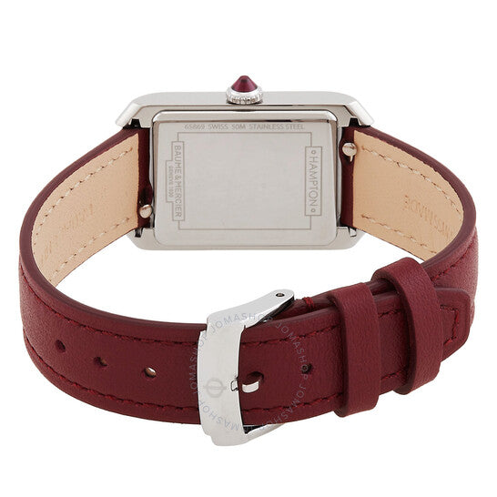 ساعة بوم إي ميرسييه، هامبتون، مينا حمراء للنساء