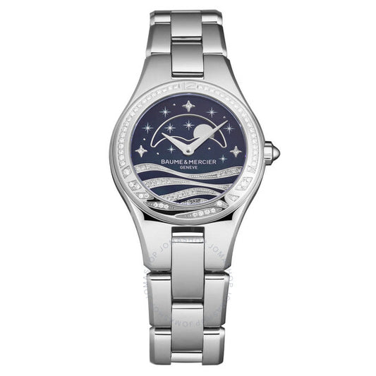Baume Et Mercier, Linea NightBlue Mother of Pearl Dial Ladies Watch