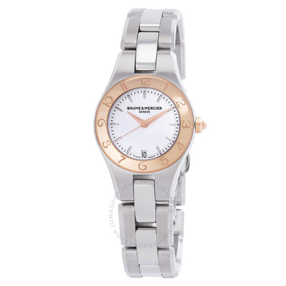 بوم إيه ميرسييه، ساعة لينيا كوارتز بمينا فضي للسيدات