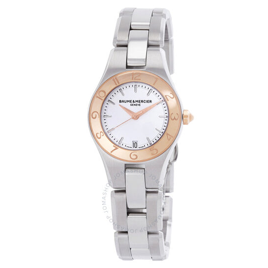بوم إيه ميرسييه، ساعة لينيا كوارتز بمينا فضي للسيدات